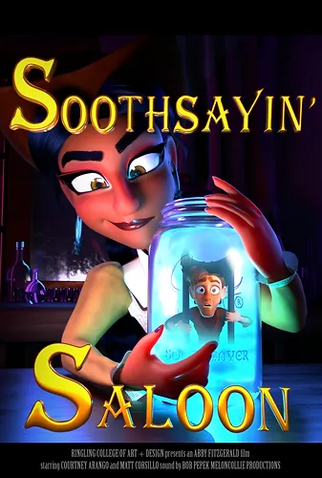 Poster 1 de Curta Soothsayin' Saloon (2021)
