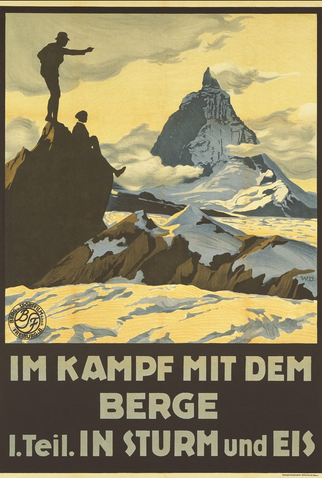 Poster 1 de Filme Im Kampf mit dem Berge - 1. Teil: In Sturm und Eis - Eine Alpensymphonie in Bildern (1921)