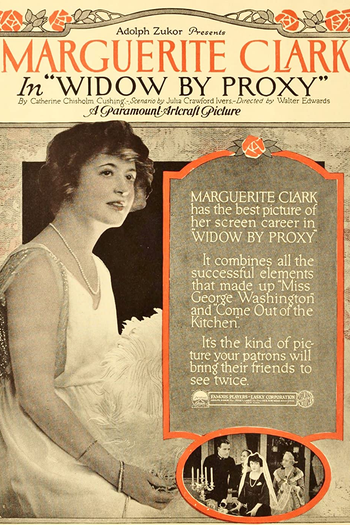 Poster de Filme Widow by Proxy (1919)