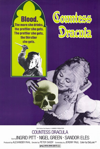 Poster 3 de Filme A Condessa Drácula (1971)