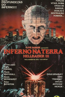 Hellraiser III: Inferno na Terra - Poster / Capa / Cartaz - Oficial 3