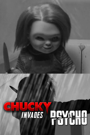 Poster de Curta Chucky Invades Psycho (2013)