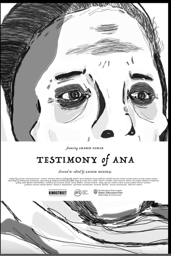 Poster de Curta Testimony of Ana (2020)
