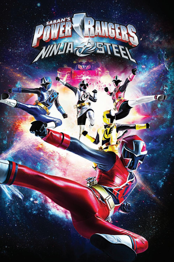 Poster de Série Power Rangers Aço Ninja (2017)