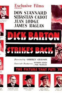 Dick Barton contra-ataca - Poster / Capa / Cartaz - Oficial 1