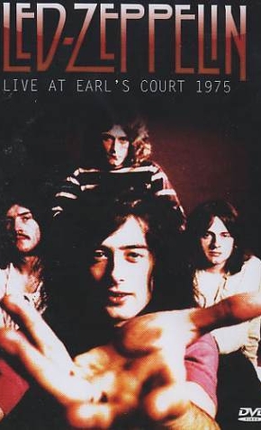 Poster Led Zeppelin - Earls Court London 1975 - 84x60 Cm