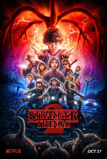 Stranger Things (2ª Temporada) - Poster / Capa / Cartaz - Oficial 1