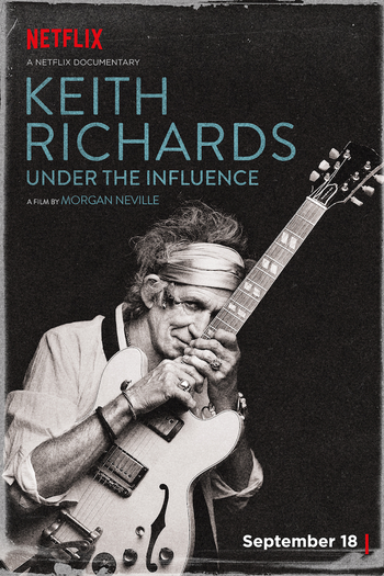 Poster de Filme Keith Richards: Under the Influence (2015)