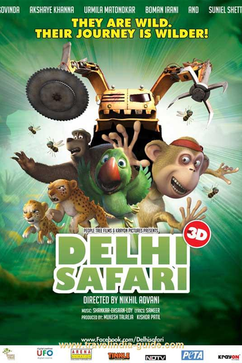  de Filme Delhi Safari (2012)