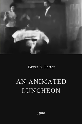 Poster de Curta An Animated Luncheon (1900)