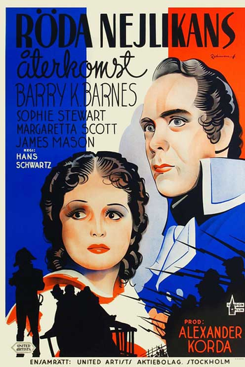 Poster de Filme A Volta do Pimpinella Escarlate (1937)