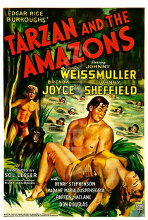 Tarzan e as Amazonas - Poster / Capa / Cartaz - Oficial 1