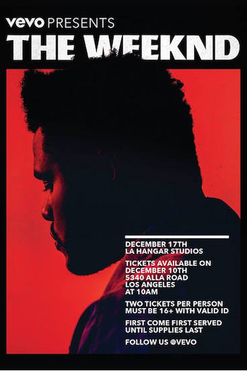 Poster de TV Vevo Presents: The Weeknd (2016)