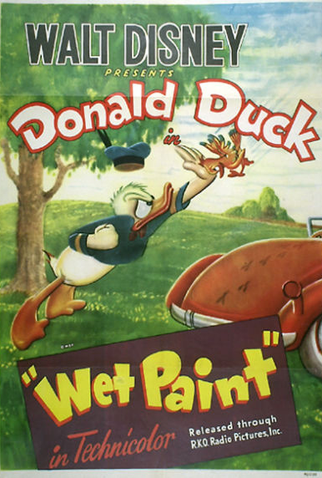 Poster 1 de Curta Wet Paint (1946)