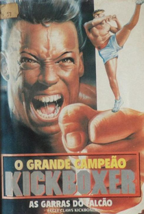 O Grande Campeão Kickboxer - As Garras do Falcão - Poster / Capa / Cartaz - Oficial 1