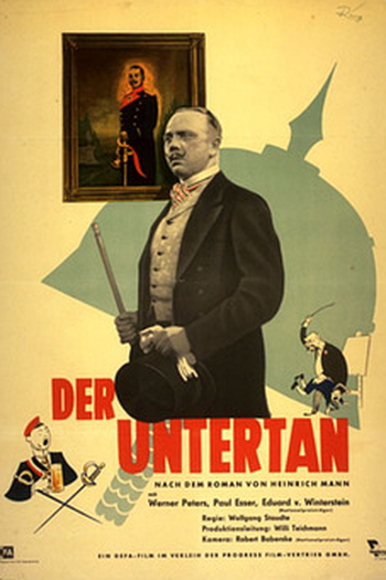 Poster de Filme Der Untertan (1951)