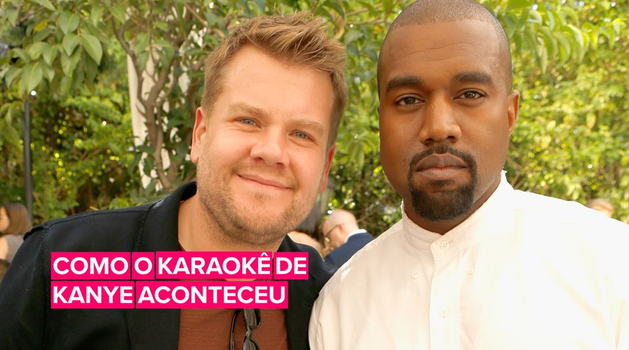 James Corden conta como foi a organização do airpool karaokê com Kanye