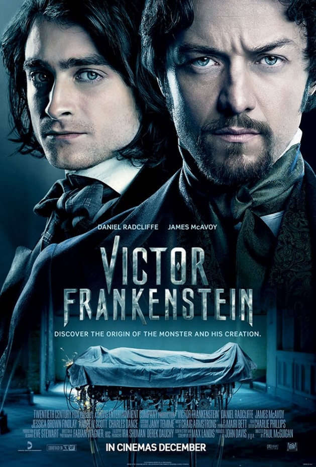 O horror, o horror...: Victor Frankenstein - 2015