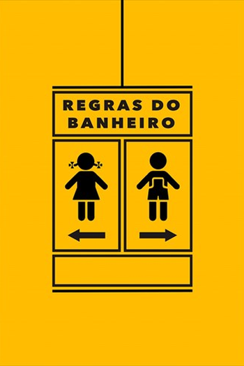 Poster de Curta Regras do Banheiro (2018)