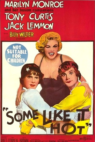 Poster 2 de Filme Quanto Mais Quente Melhor (1959)