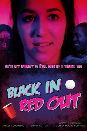Poster de Curta Black In Red Out (2016)