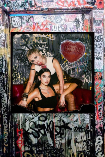  de Curta Miley Cyrus ft. Dua Lipa: Prisoner (2020)