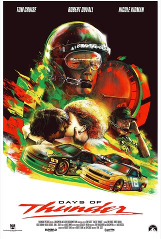 Poster 8 de Filme Dias de Trovão (1990)