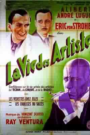 Poster de Filme A Vida dos Artistas (1938)