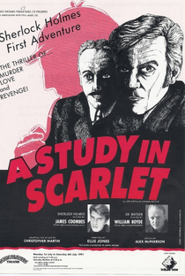 A Study in Scarlet (Play) - Poster / Capa / Cartaz - Oficial 1