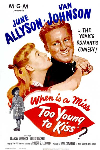 Poster de Filme Cedo Demais para Beijar (1951)