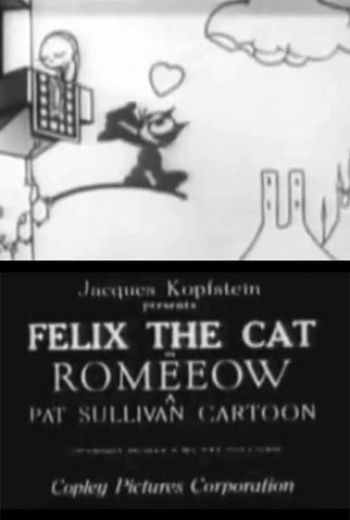 Poster 1 de Curta Felix the Cat as Romeeow (1927)