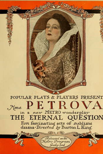 Poster de Filme The Eternal Question (1916)