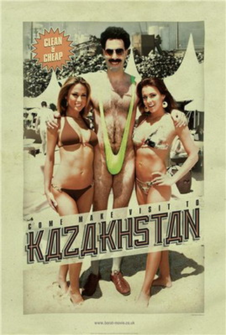 Poster 2 de Filme Borat: O Segundo Melhor Repórter do Glorioso País Cazaquistão Viaja à América (2006)