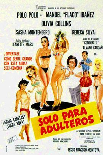 Poster de Filme Somente para Adúlteros (1989)
