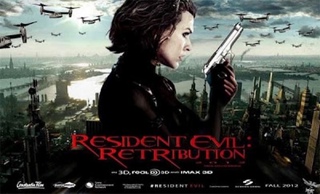 GARGALHANDO POR DENTRO: Novos Comerciais de Resident Evil: Retribuição