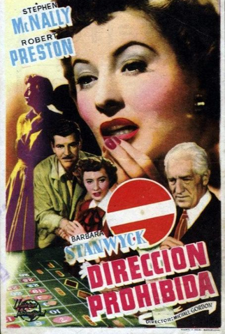 Poster 2 de Filme Viciada (1949)