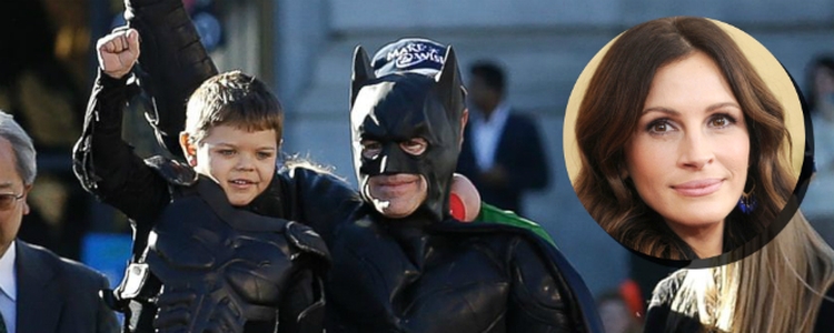 Julia Roberts vai estrelar BatKid, história de garotinho com câncer que foi Batman por um dia