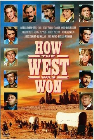 Poster 9 de Filme A Conquista do Oeste (1962)