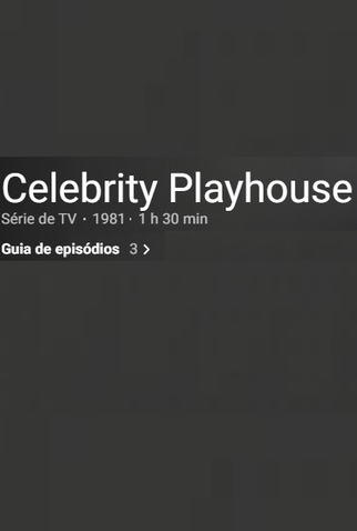 Poster 1 de Série Celebrity Playhouse (1981)