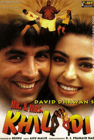 Poster 2 de Filme Mr. and Mrs. Khiladi (1997)