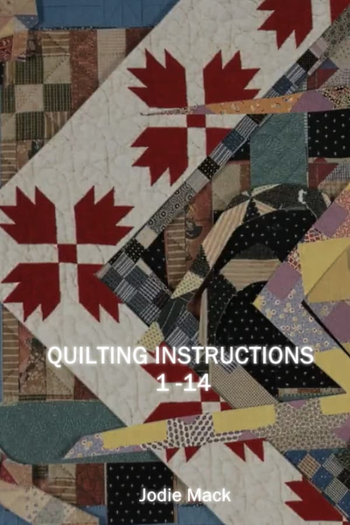 Poster de Curta Quilting Instructions 1-14 (2020)