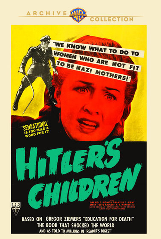 Poster 2 de Filme Os Filhos de Hitler (1943)