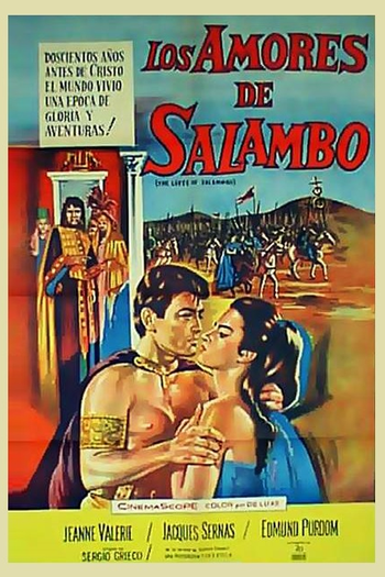 Poster de Filme Os Amores de Salambò (1960)