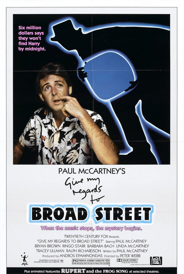 Mande Lembranças Para Broad Street: filme de 1984 - Filmow