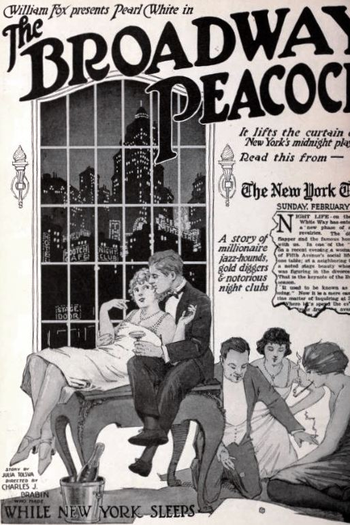 Poster de Filme The Broadway Peacock (1922)