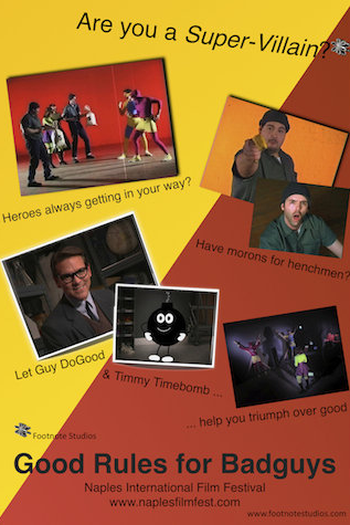 Poster de Curta Good Rules for Badguys (2009)
