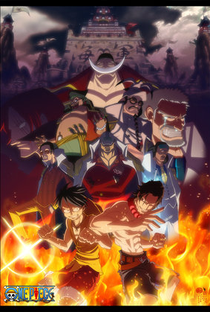 One Piece: Saga 8 - Marineford - Poster / Capa / Cartaz - Oficial 1