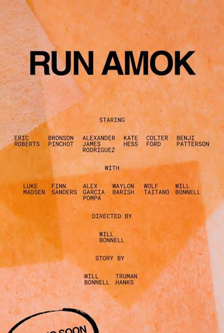 Poster 1 de Filme Run Amok (2026)