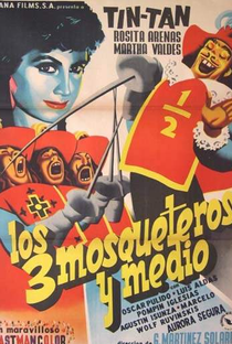 Los Tres Mosqueteros y Medio - Poster / Capa / Cartaz - Oficial 1