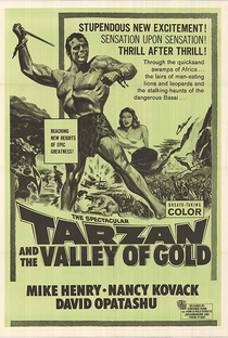 Tarzan e o Vale do Ouro - Poster / Capa / Cartaz - Oficial 3